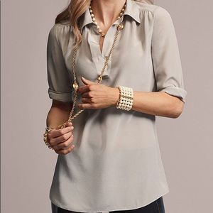 Cabi Fall 2017 NWT Silk Blouse, size M